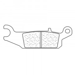 Plaquettes de frein métal fritté CL Brakes 1194ATV1 | F GRIZZLY YFM 550, GRIZZLY EPS YFM F 550, YFM 700