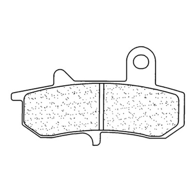 Plaquettes de frein métal fritté CL Brakes Racing : 2388RX3 | DR R 650