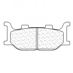 Plaquettes de frein métal fritté indice A3+ : 2546A3+ de CL Brakes | YAMAHA