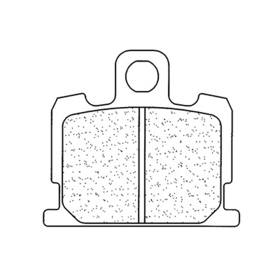 Plaquettes de frein métal fritté indice A3+ : 2807A3+ de CL Brakes | YAMAHA