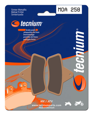 Plaquettes de frein métal fritté marque Tecnium : MOA258 | Quad ARCTIC CAT