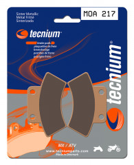 Plaquettes de frein métal fritté marque Tecnium MOA217 | Compatible Quad POLARIS