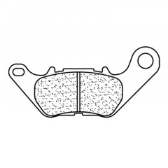 Plaquettes de frein métal fritté Racing : 1241RX3 - Marque CL Brakes | YAMAHA