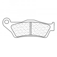 Plaquettes de frein métal fritté RX3 de marque CL Brakes : 2900 | Moto BMW