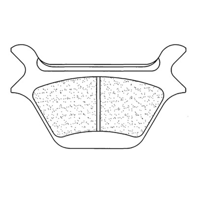 Plaquettes de frein métal fritté RX3, marque CL Brakes : 2370 | HARLEY DAVIDSON