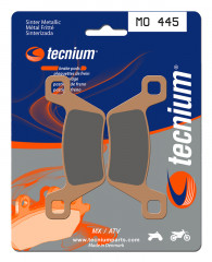 Plaquettes de frein métal fritté Tecnium : MO445 | MXU I ESSENTIEL 550, MXU I.E 700, UXV I 700