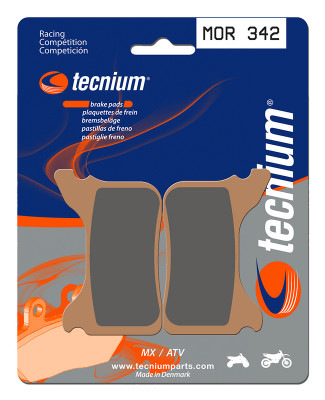 Plaquettes de frein métal fritté Tecnium : MOR342 | FS 450, FS-C 650, FS-E 650, SMR 450, 525, 560