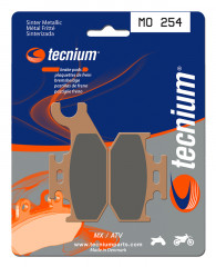 Plaquettes de frein métal fritté Tecnium MO254 | Quad, Ssv YAMAHA, CAN-AM