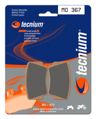 Plaquettes de frein métal fritté Tecnium MO367 | ATV KTM XC QUAD 450, 525