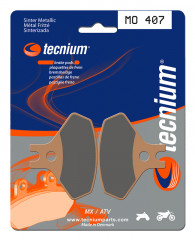 Plaquettes de frein métal fritté Tecnium MO407 | DS 450, EFI, X, X MX, XXC
