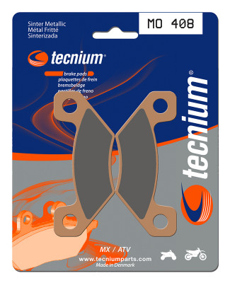 Plaquettes de frein métal fritté Tecnium MO408 | DS 450 (EFI, X, X MX, XXC), HPX GATOR 350