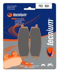 Plaquettes de frein métal fritté Tecnium MO80 | IT 200, TT 350, 600, YZ 125, 250, 490