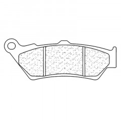 Plaquettes de frein métal fritté, marque CL Brakes : 2396RX3 | Compatible Moto
