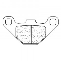 Plaquettes de frein métal fritté, marque CL Brakes modèle 2306ATV1 | Compatible Quad