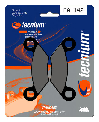Plaquettes de frein organique marque Tecnium : MA142 | Ssv, Quad POLARIS