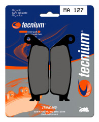 Plaquettes de frein organiques marque Tecnium : MA127 | Compatible Moto, Maxiscooter, Motocross