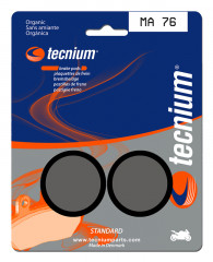 Plaquettes de frein organiques marque Tecnium : MA76 | Compatible Quad YAMAHA