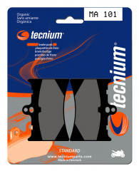 Plaquettes de frein organiques Tecnium - Référence MA101 | KTM, APRILIA, GILERA, BENELLI