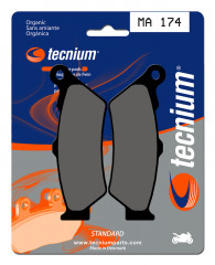 Plaquettes de frein organiques Tecnium : MA174 | C1 125, C1 200, RALLY 450, MADISON 125, DT X 125