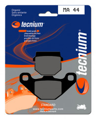 Plaquettes de frein organiques Tecnium : MA44 | KAWASAKI, SUZUKI, APRILIA, ITALJET, CECTEK, HYOSUNG