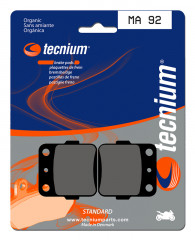 Plaquettes de frein organiques Tecnium : MA92 | ARCTIC CAT DVX 2X4 400, MX 80