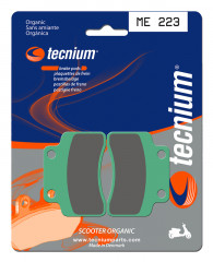 Plaquettes de frein organiques Tecnium : ME223 | KYMCO, PEUGEOT, ITALJET, GENERIC