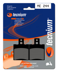 Plaquettes de frein organiques Tecnium : ME244 | LEONARDO 125, 150, SR WWW NETSCAPER 50