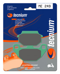 Plaquettes de frein organiques Tecnium : ME249 | Maxiscooter, Scooter, Quad KYMCO, SYM