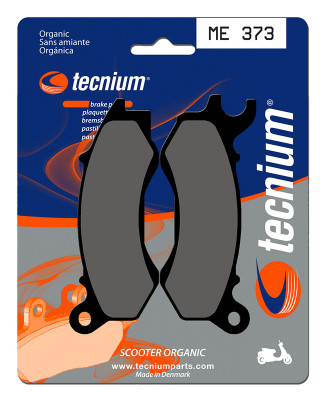 Plaquettes de frein organiques Tecnium : ME373 | Scooter HONDA, PEUGEOT