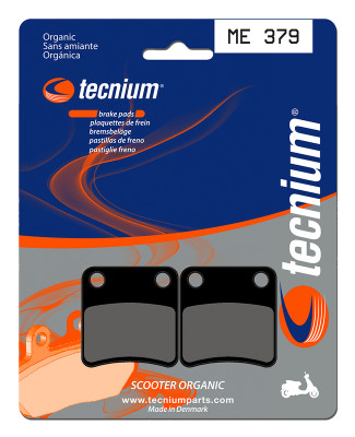 Plaquettes de frein organiques Tecnium : ME379 | BMW, HONDA, PIAGGIO, APRILIA, GILERA