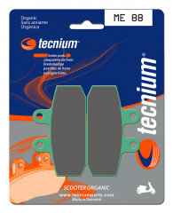Plaquettes de frein organiques Tecnium : ME88 | SCARABEO 125, SPORTCITY 125, SR MOTARD 50