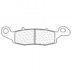 Plaquettes de frein Racing en métal fritté : 2383C60 marque CL Brakes | Compatible Moto