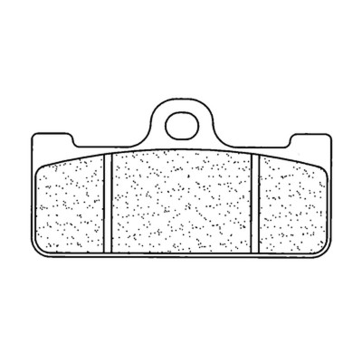 Plaquettes de frein Racing en métal fritté, marque CL Brakes : 2329C60 | RXV 550
