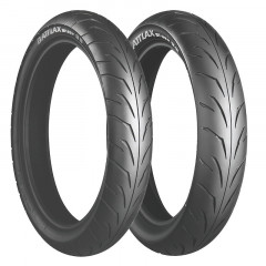Pneu BATTLAX BT39SS REAR dimensions 100/80-17 M/C indices 52S TL Bridgestone | Moto