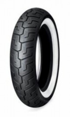 Pneu D401F WWW Flancs Blancs Larges dimensions 100/90-19 M/C indices 57H TL DUNLOP | Moto