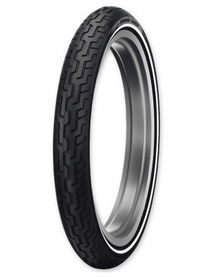 Pneu D402F MWW Flancs Blancs Medium MH90-21 M/C 54H TL DUNLOP | Moto