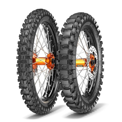 Pneu MC360 Mid Hard (F) dimensions 90/90-21 M/C indices 54M TT MST METZELER | Motocross