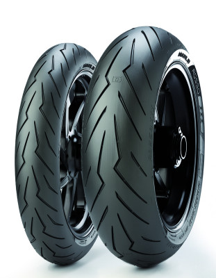 Pneu Diablo Rosso III Hypersport 120/70 ZR 17 M/C 58W TL F D PIRELLI | Moto