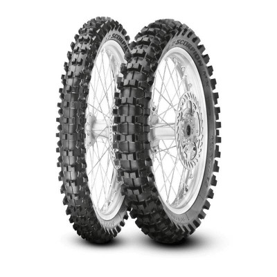 Pneu Scorpion MX32 Mid Hard dimensions 100/90-19 M/C 57M NHS TT PIRELLI | Motocross