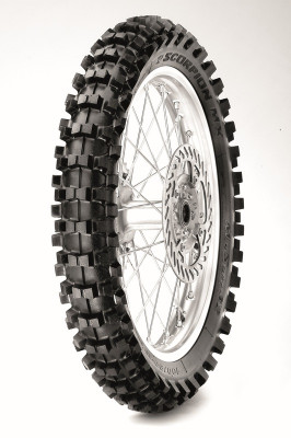 Pneu Scorpion MX32 Mid Soft dimensions 100/90-19 M/C indices 57M TT PIRELLI | Motocross