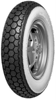 Pneu Scooter K62 3.00/100-10 Flancs Blancs M/C 50J TT Continental