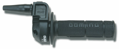 Poignée de gaz avec revêtement Domino | MBK, PEUGEOT, SUZUKI, YAMAHA, BETA, DERBI, GILERA, RIEJU