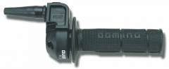 Poignée de gaz avec revêtement Domino | MBK, PEUGEOT, SUZUKI, YAMAHA, BETA, DERBI, GILERA, RIEJU