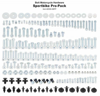 Pro Pack Sportbike Bolt pour sportives Honda/Kawasaki/Suzuki/Yamaha