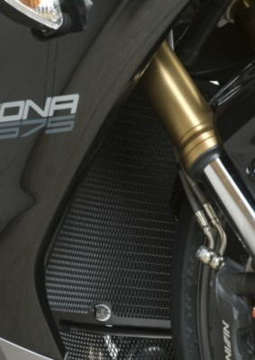 Protection de radiateur alu R&G | TRIUMPH DAYTONA 675