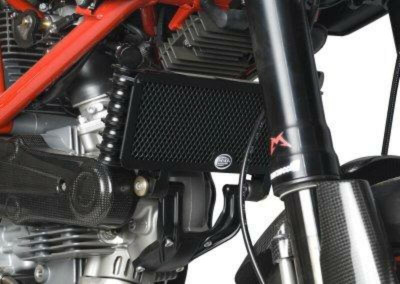Protection de radiateur alu R&G | HYPERMOTARD 1100, HYPERMOTARD EVO SP 1100, S HYPERMOTARD 1100
