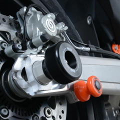 Protection de bras oscillant marque R&G RACING noir KTM 690 SMC-R