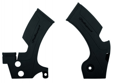 Protection de cadre marque POLISPORT noir Kawasaki KX450F