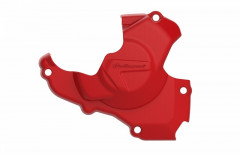 Protection de carter d'allumage marque POLISPORT rouge Gas Gas EC250