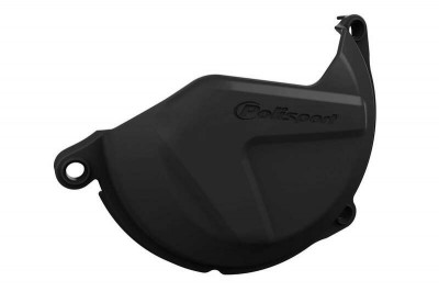Protection de carter d'embrayage marque POLISPORT noir KTM SX-F450